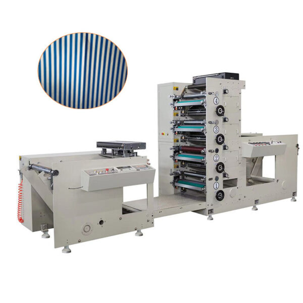 4 Color Flexo Printing Machine For Paper Cup Wrapping Paper Printing - Image 3