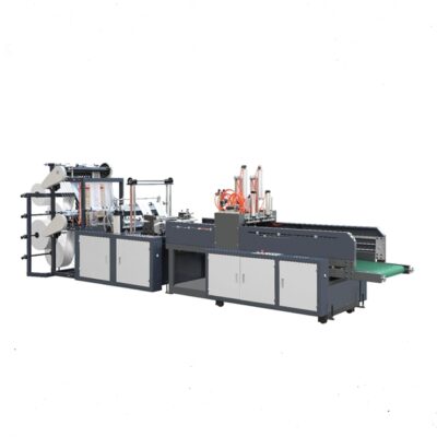 Cold Cutting Plastic Flat Bag Carry Bag Making Machine