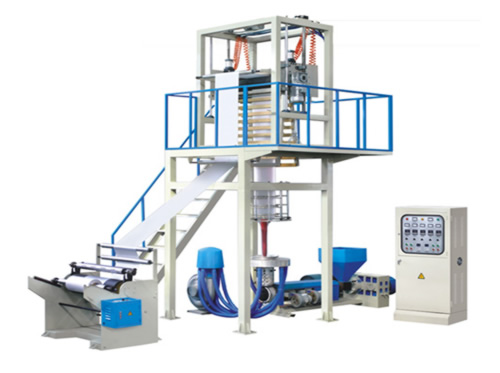 HDPE LDPE Blowing Film Extruder Plastic Nylon Blown Film Machine