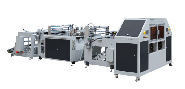 Rolling Dog Poop Bag Garbage Bag Making Machine Two Line with Core - Image 2