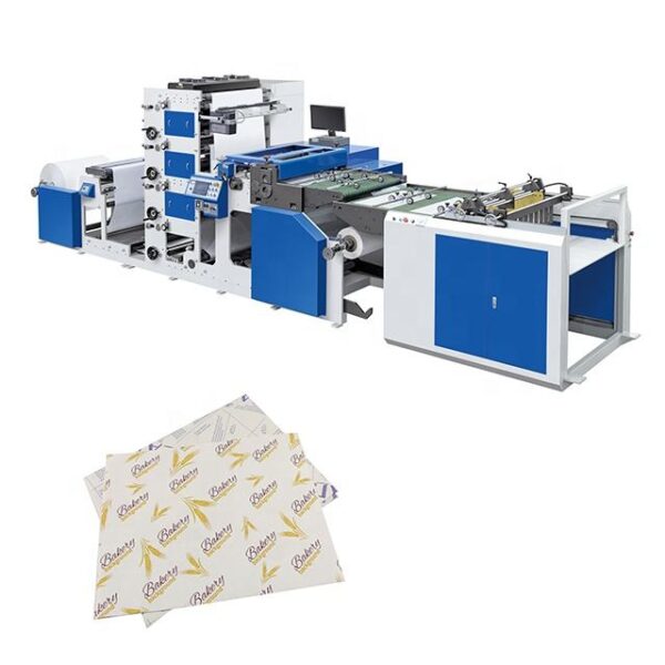 4 Color Flexo Printing Machine For Paper Cup Wrapping Paper Printing - Image 4