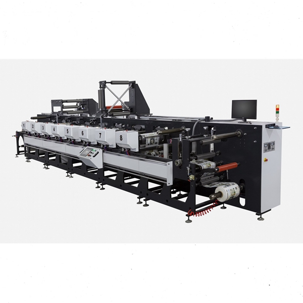 Hologram 6 7 8 Color Label Flexo Printing Machine High Speed Unit Inline Type - Image 2