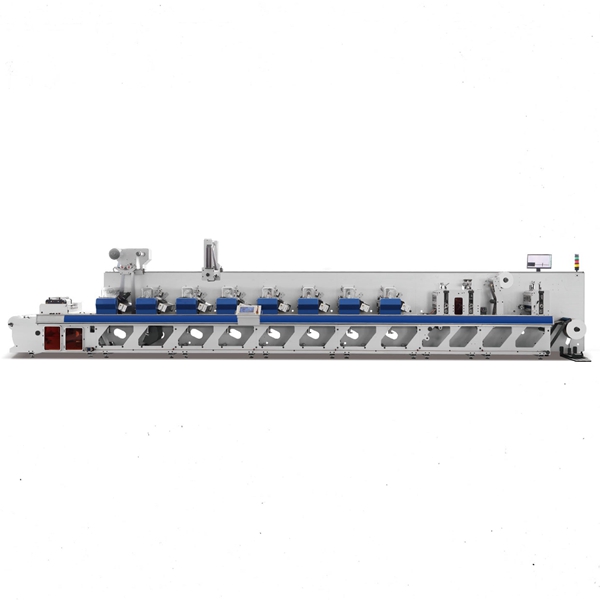 Hologram 6 7 8 Color Label Flexo Printing Machine High Speed Unit Inline Type
