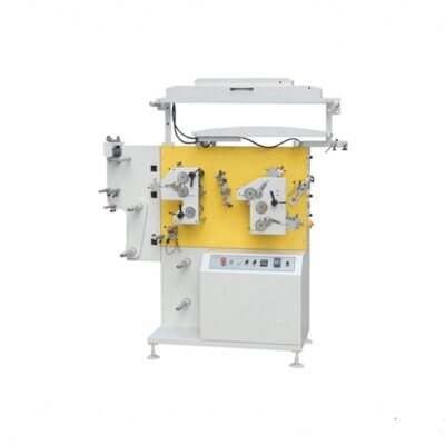 2+1 3 Color Flexo Printing Machine For Polyester Satin Ribbons Tapes Fabric Label