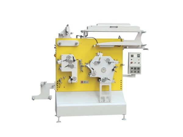 4+2 6 color flexo printing machine for Polyester Satin Ribbons Tapes Fabric Label