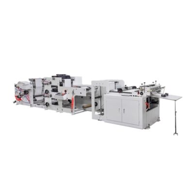 2 3 Color Flexo Printing Machine Printing Inline With Sheet Cutting Machine