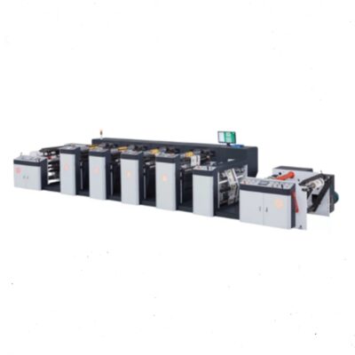 2 3 Color In-line Flexo Printing Machine Petal Unit Type Roll Paper
