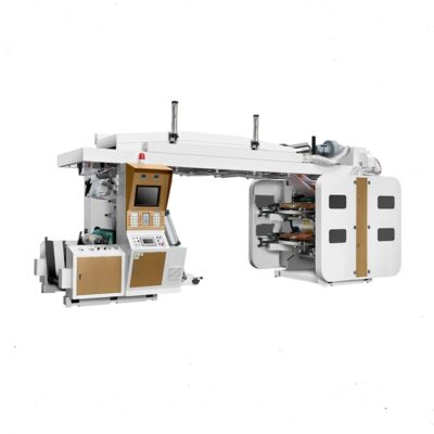 4 Four Colour CI Flexo Printing Machine Central Drum High Speed