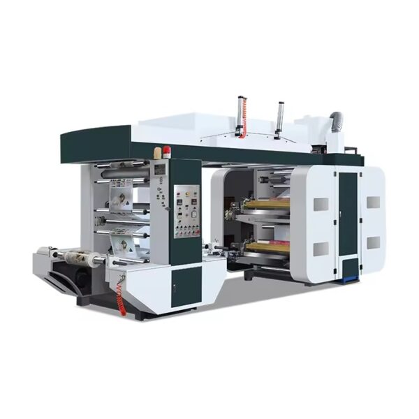 4 Color Flexo Printing Machine Manufacturers Stack Type High Speed - Image 2