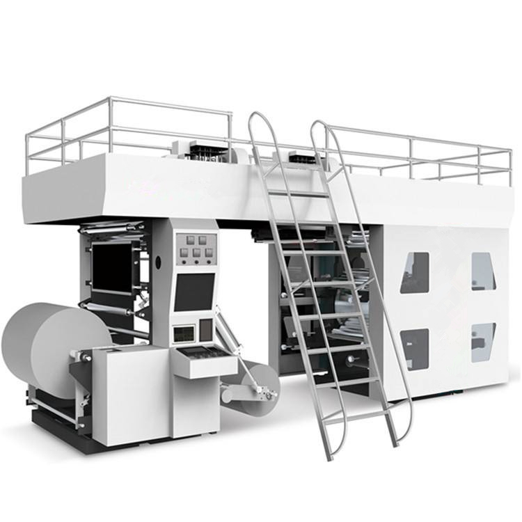 4 Four Colour CI Flexo Printing Machine Central Drum High Speed - Image 2