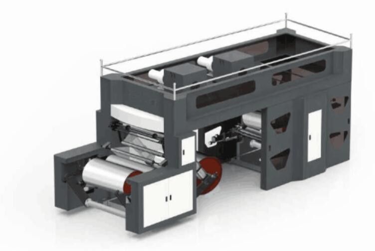 4 Four Colour CI Flexo Printing Machine Central Drum High Speed - Image 3