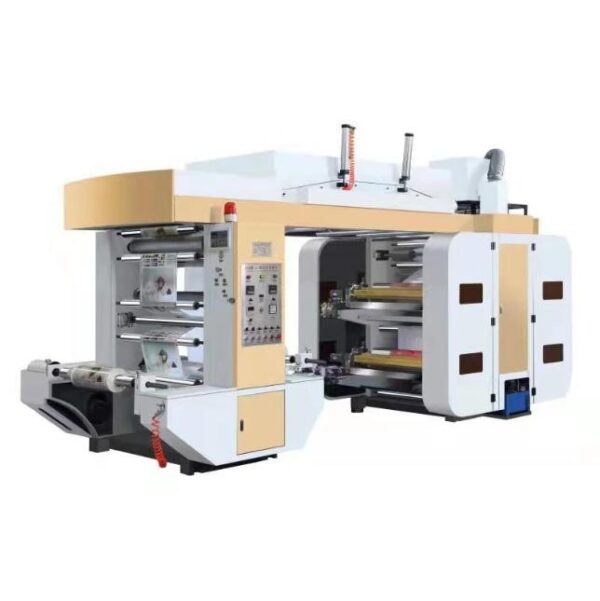 4 Color Flexo Printing Machine Manufacturers Stack Type High Speed - Image 3