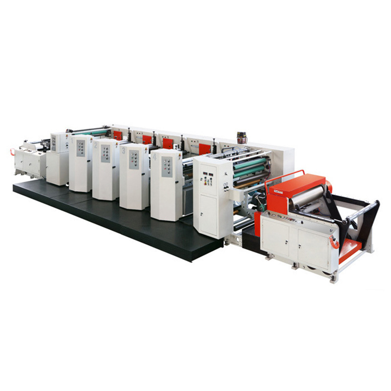 4 Color In-line Flexo Printing Machine Petal Online Unit Type Paper - Image 2