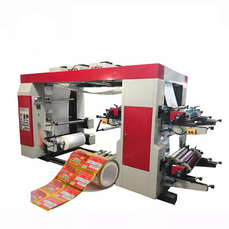 4 Four Color Flexo Printing Machine Stack Type Economic - Image 4