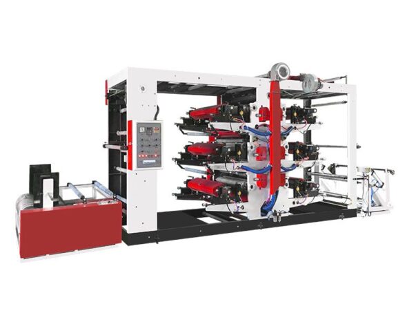 4 Colour 6 Colour Flexo Printing Machine PP Woven Sack Bag Paper - Image 2
