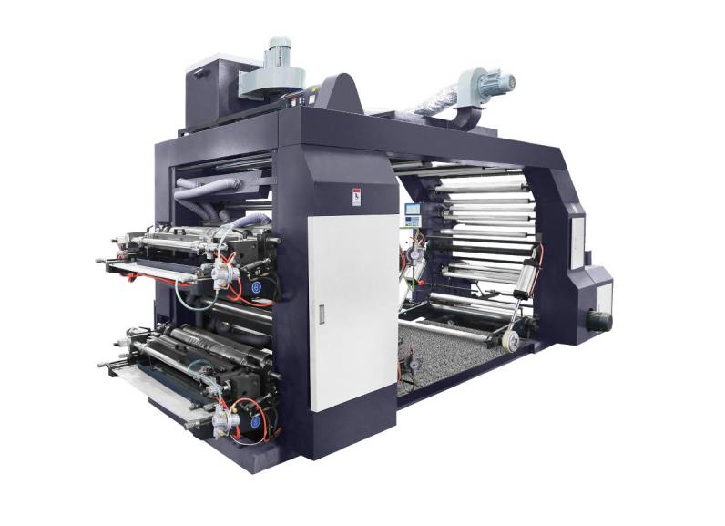 4 Four Colour Flexo Printing Machine Stack Type High Speed - Image 3