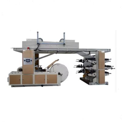 6 Color CI Flexo Printing Machine Central Impression Economic