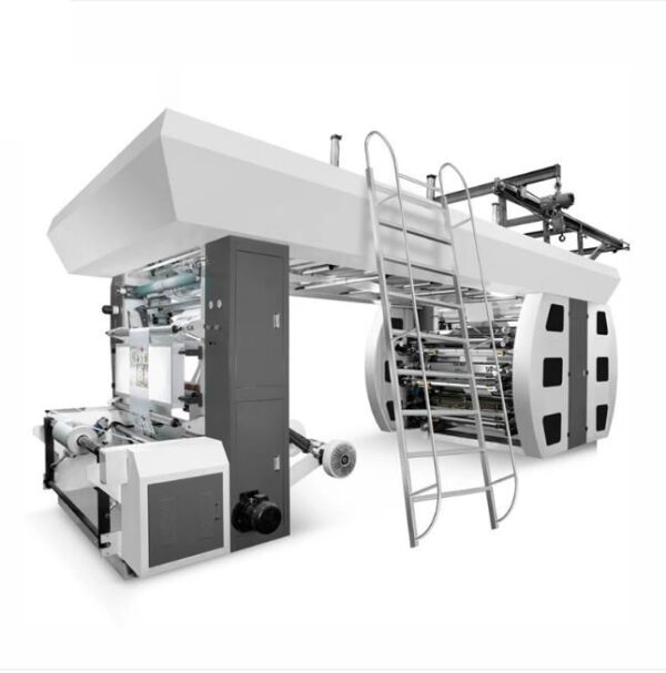 6 Six Colour CI Flexo Printing Machine Central Impression High Speed - Image 2