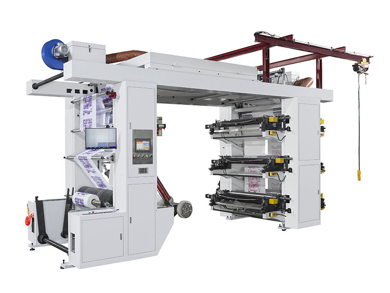 6 Six Color Flexo Printing Machine Price Stack Type High Speed - Image 3