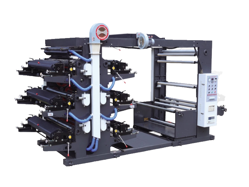 6 Six Color Flexo Printing Machine Stack Type Economic - Image 2
