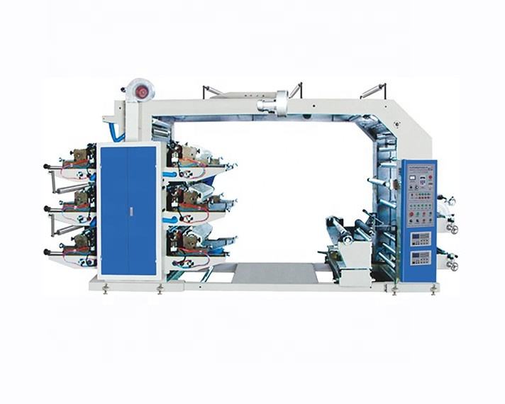 6 Six Color Flexo Printing Machine Stack Type Economic - Image 3