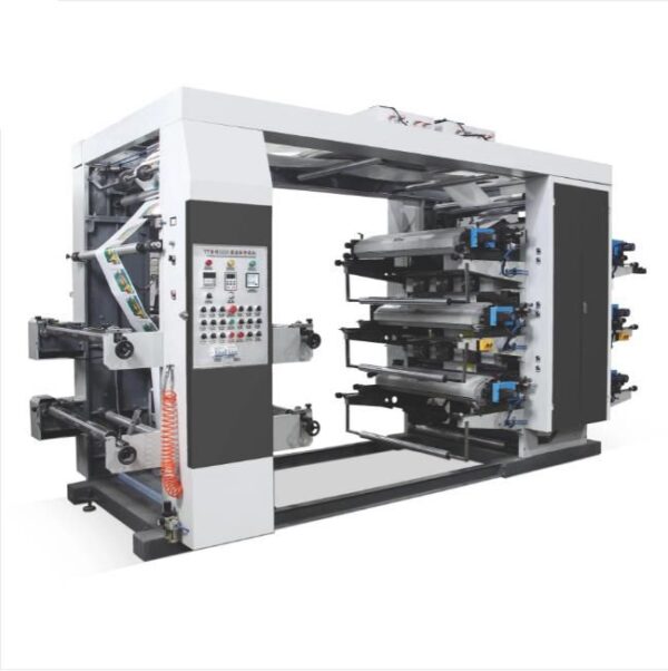 6 Six Color Flexo Printing Machine Stack Type Economic - Image 4
