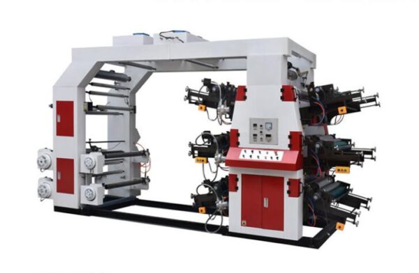 6 Six Colour Flexo Printing Machine Stack Type High Speed - Image 2