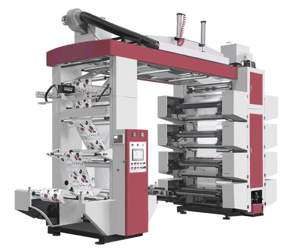 8 Color Flexo Printing Machine Stack Type High Speed - Image 3