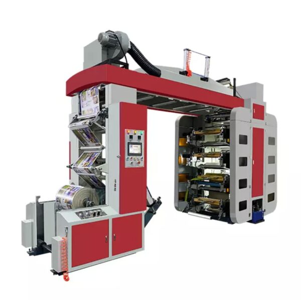8 Color Flexo Printing Machine Stack Type High Speed - Image 4