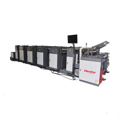 4 Color In-line Flexo Printing Machine Petal Online Unit Type Paper