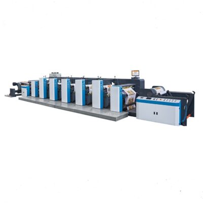 5 Color Inline Flexo Printing Machine Horizontal Unit Type